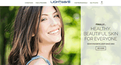 Desktop Screenshot of lightwavetherapy.com